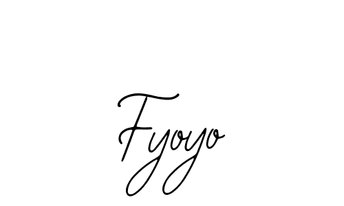 The best way (Bearetta-2O07w) to make a short signature is to pick only two or three words in your name. The name Fyoyo include a total of six letters. For converting this name. Fyoyo signature style 12 images and pictures png