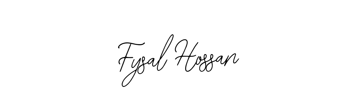 How to make Fysal Hossan signature? Bearetta-2O07w is a professional autograph style. Create handwritten signature for Fysal Hossan name. Fysal Hossan signature style 12 images and pictures png