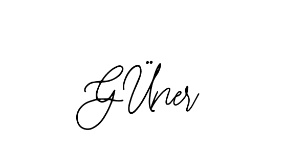Create a beautiful signature design for name GÜner. With this signature (Bearetta-2O07w) fonts, you can make a handwritten signature for free. GÜner signature style 12 images and pictures png