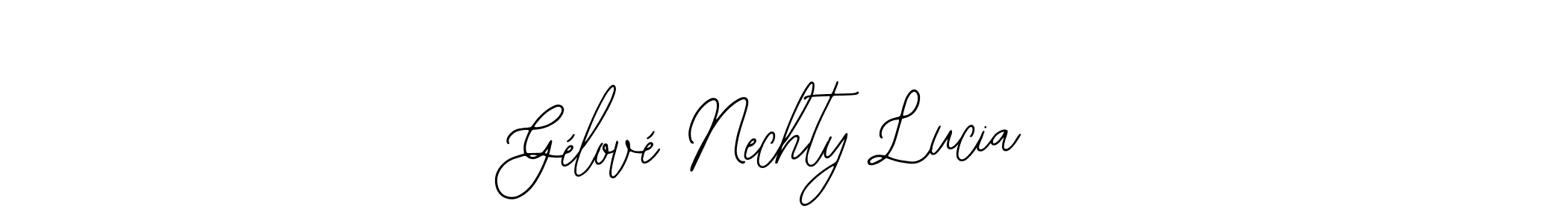 Gélové Nechty Lucia stylish signature style. Best Handwritten Sign (Bearetta-2O07w) for my name. Handwritten Signature Collection Ideas for my name Gélové Nechty Lucia. Gélové Nechty Lucia signature style 12 images and pictures png