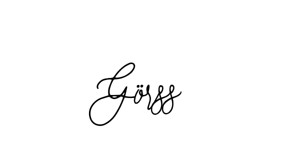 Also we have Görss name is the best signature style. Create professional handwritten signature collection using Bearetta-2O07w autograph style. Görss signature style 12 images and pictures png