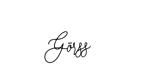 How to Draw Görss signature style? Bearetta-2O07w is a latest design signature styles for name Görss. Görss signature style 12 images and pictures png