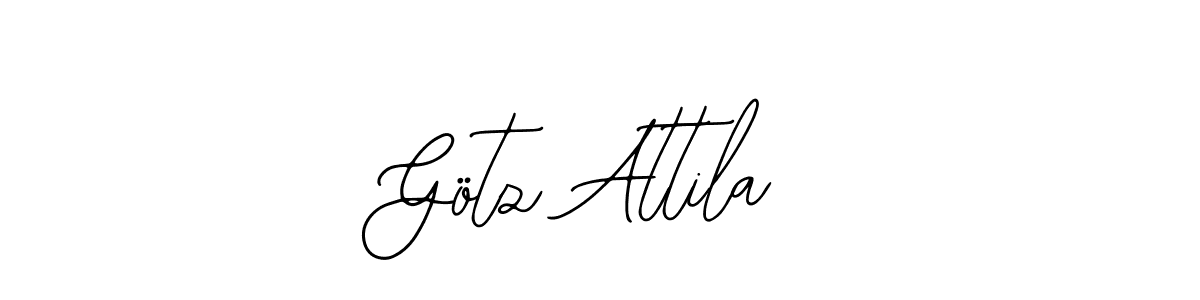 How to make Götz Attila signature? Bearetta-2O07w is a professional autograph style. Create handwritten signature for Götz Attila name. Götz Attila signature style 12 images and pictures png