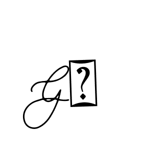 Use a signature maker to create a handwritten signature online. With this signature software, you can design (Bearetta-2O07w) your own signature for name Gغ. Gغ signature style 12 images and pictures png