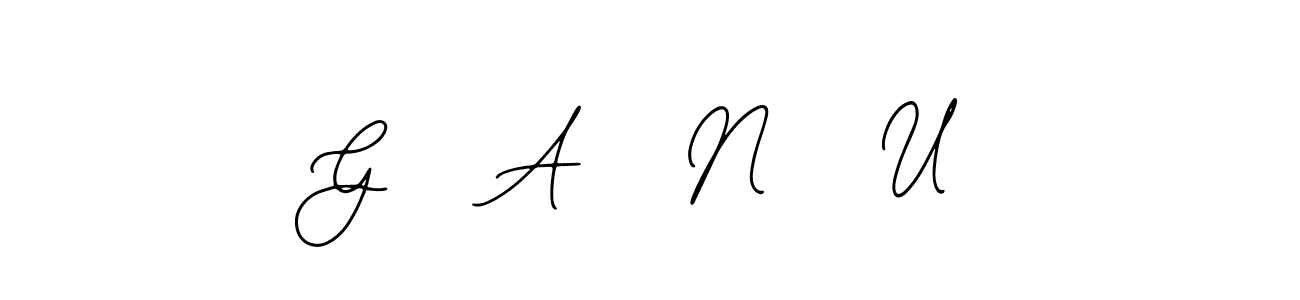 Make a beautiful signature design for name G   A   N   U. Use this online signature maker to create a handwritten signature for free. G   A   N   U signature style 12 images and pictures png