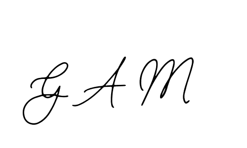 How to make G A M signature? Bearetta-2O07w is a professional autograph style. Create handwritten signature for G A M name. G A M signature style 12 images and pictures png
