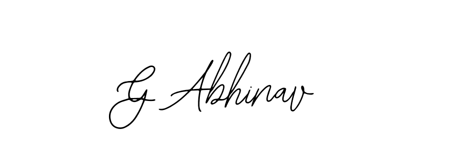 Similarly Bearetta-2O07w is the best handwritten signature design. Signature creator online .You can use it as an online autograph creator for name G Abhinav. G Abhinav signature style 12 images and pictures png