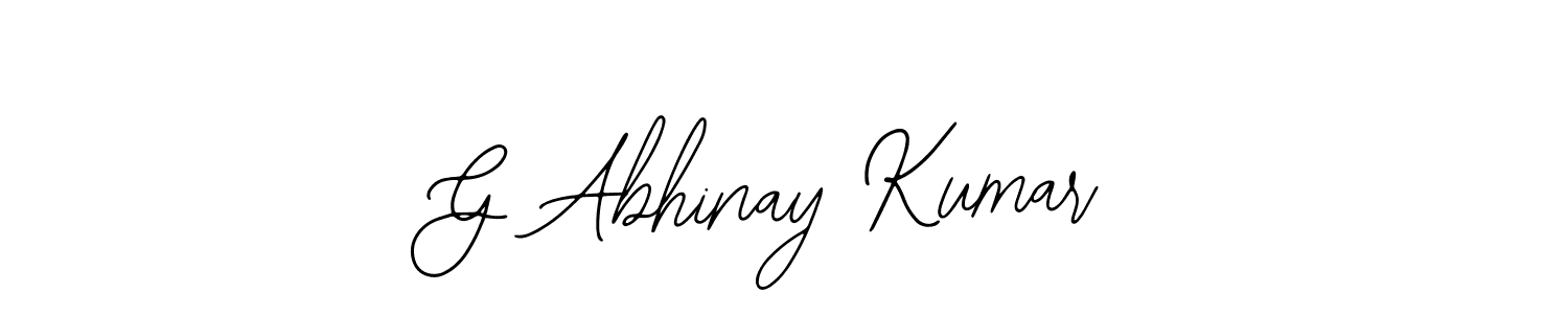Make a short G Abhinay Kumar signature style. Manage your documents anywhere anytime using Bearetta-2O07w. Create and add eSignatures, submit forms, share and send files easily. G Abhinay Kumar signature style 12 images and pictures png