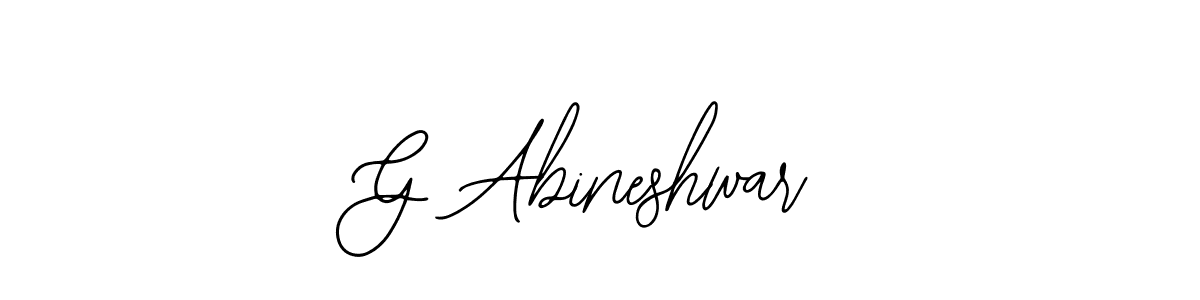 Make a beautiful signature design for name G Abineshwar. Use this online signature maker to create a handwritten signature for free. G Abineshwar signature style 12 images and pictures png