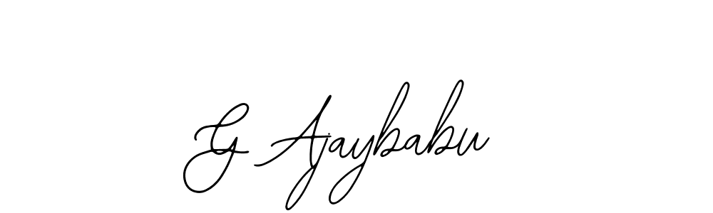 Best and Professional Signature Style for G Ajaybabu. Bearetta-2O07w Best Signature Style Collection. G Ajaybabu signature style 12 images and pictures png