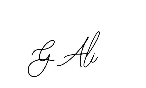 How to Draw G Ali signature style? Bearetta-2O07w is a latest design signature styles for name G Ali. G Ali signature style 12 images and pictures png