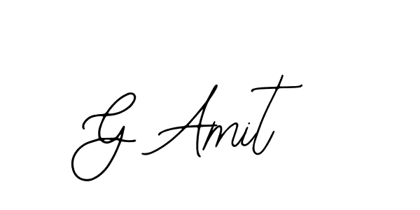 G Amit stylish signature style. Best Handwritten Sign (Bearetta-2O07w) for my name. Handwritten Signature Collection Ideas for my name G Amit. G Amit signature style 12 images and pictures png