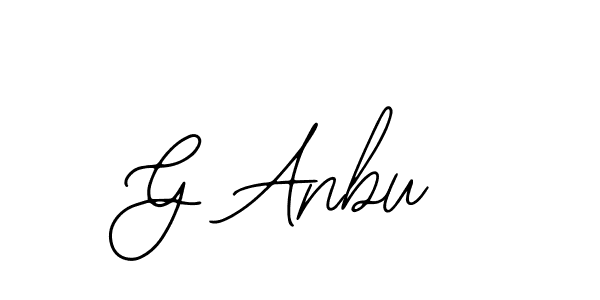 Also we have G Anbu name is the best signature style. Create professional handwritten signature collection using Bearetta-2O07w autograph style. G Anbu signature style 12 images and pictures png