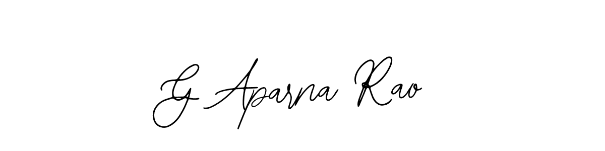 You should practise on your own different ways (Bearetta-2O07w) to write your name (G Aparna Rao) in signature. don't let someone else do it for you. G Aparna Rao signature style 12 images and pictures png