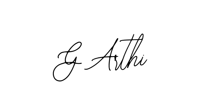 Create a beautiful signature design for name G Arthi. With this signature (Bearetta-2O07w) fonts, you can make a handwritten signature for free. G Arthi signature style 12 images and pictures png