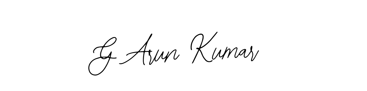 Also we have G Arun Kumar name is the best signature style. Create professional handwritten signature collection using Bearetta-2O07w autograph style. G Arun Kumar signature style 12 images and pictures png