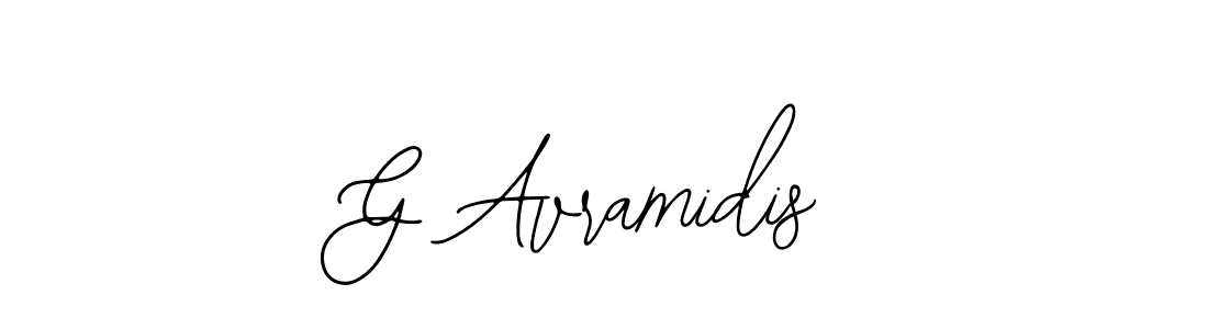 Bearetta-2O07w is a professional signature style that is perfect for those who want to add a touch of class to their signature. It is also a great choice for those who want to make their signature more unique. Get G Avramidis name to fancy signature for free. G Avramidis signature style 12 images and pictures png