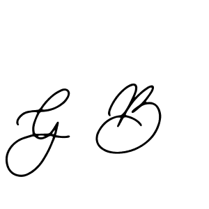 Create a beautiful signature design for name G B. With this signature (Bearetta-2O07w) fonts, you can make a handwritten signature for free. G B signature style 12 images and pictures png