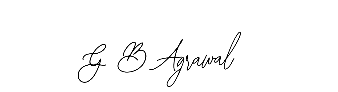 You should practise on your own different ways (Bearetta-2O07w) to write your name (G B Agrawal) in signature. don't let someone else do it for you. G B Agrawal signature style 12 images and pictures png