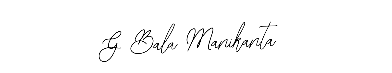Make a beautiful signature design for name G Bala Manikanta. With this signature (Bearetta-2O07w) style, you can create a handwritten signature for free. G Bala Manikanta signature style 12 images and pictures png