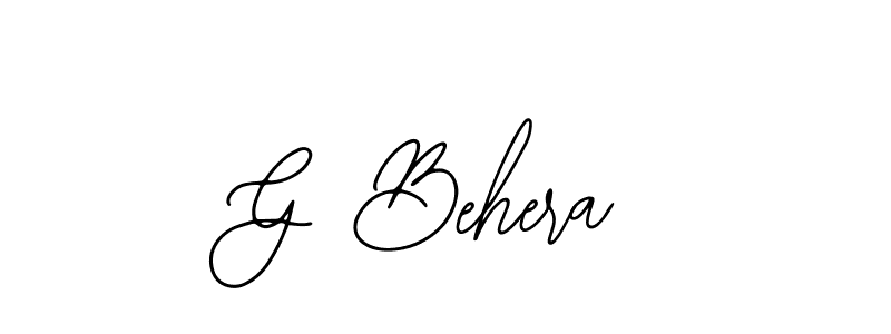 Similarly Bearetta-2O07w is the best handwritten signature design. Signature creator online .You can use it as an online autograph creator for name G Behera. G Behera signature style 12 images and pictures png
