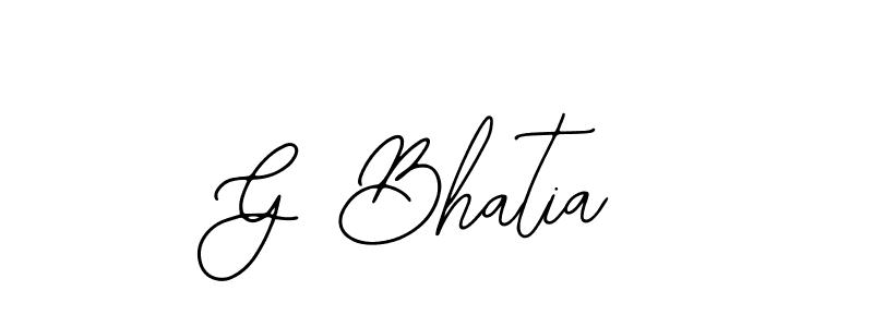 Best and Professional Signature Style for G Bhatia. Bearetta-2O07w Best Signature Style Collection. G Bhatia signature style 12 images and pictures png
