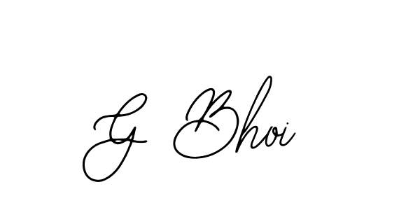 Similarly Bearetta-2O07w is the best handwritten signature design. Signature creator online .You can use it as an online autograph creator for name G Bhoi. G Bhoi signature style 12 images and pictures png