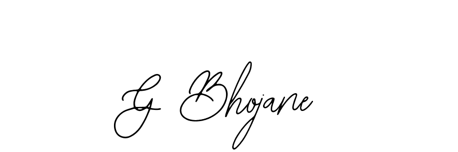 Also we have G Bhojane name is the best signature style. Create professional handwritten signature collection using Bearetta-2O07w autograph style. G Bhojane signature style 12 images and pictures png