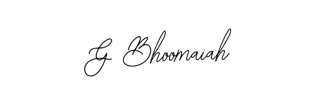 See photos of G Bhoomaiah official signature by Spectra . Check more albums & portfolios. Read reviews & check more about Bearetta-2O07w font. G Bhoomaiah signature style 12 images and pictures png