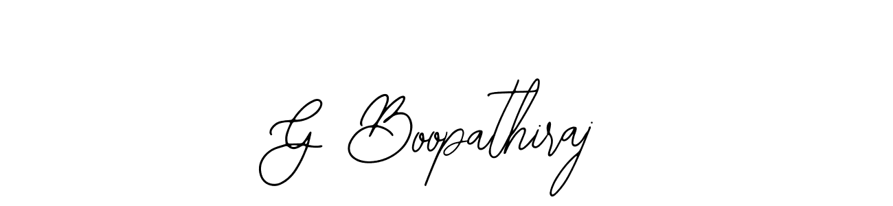 Also we have G Boopathiraj name is the best signature style. Create professional handwritten signature collection using Bearetta-2O07w autograph style. G Boopathiraj signature style 12 images and pictures png