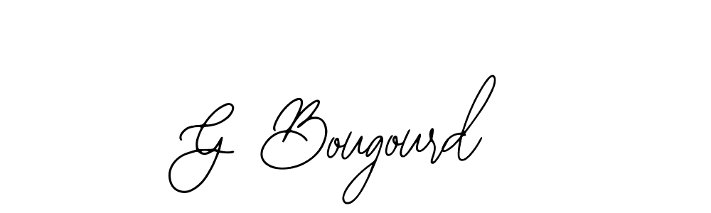 You should practise on your own different ways (Bearetta-2O07w) to write your name (G Bougourd) in signature. don't let someone else do it for you. G Bougourd signature style 12 images and pictures png