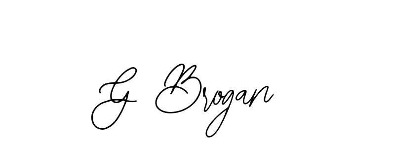 Also we have G Brogan name is the best signature style. Create professional handwritten signature collection using Bearetta-2O07w autograph style. G Brogan signature style 12 images and pictures png