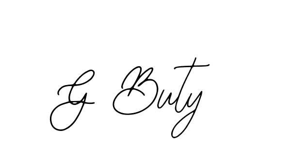 Make a short G Buty signature style. Manage your documents anywhere anytime using Bearetta-2O07w. Create and add eSignatures, submit forms, share and send files easily. G Buty signature style 12 images and pictures png