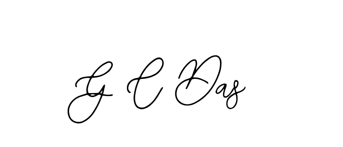 Also we have G C Das name is the best signature style. Create professional handwritten signature collection using Bearetta-2O07w autograph style. G C Das signature style 12 images and pictures png