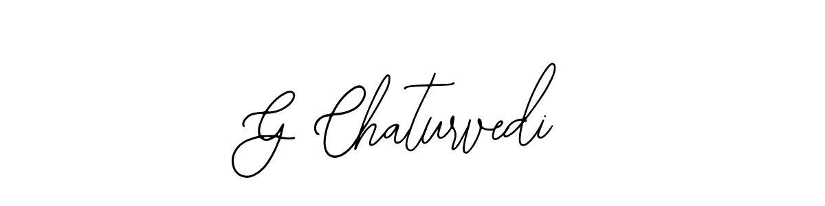 Use a signature maker to create a handwritten signature online. With this signature software, you can design (Bearetta-2O07w) your own signature for name G Chaturvedi. G Chaturvedi signature style 12 images and pictures png