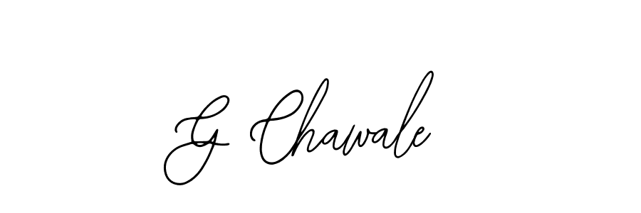 Best and Professional Signature Style for G Chawale. Bearetta-2O07w Best Signature Style Collection. G Chawale signature style 12 images and pictures png