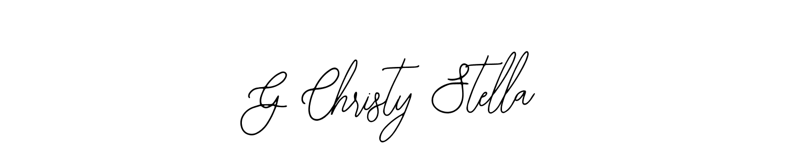 How to make G Christy Stella signature? Bearetta-2O07w is a professional autograph style. Create handwritten signature for G Christy Stella name. G Christy Stella signature style 12 images and pictures png