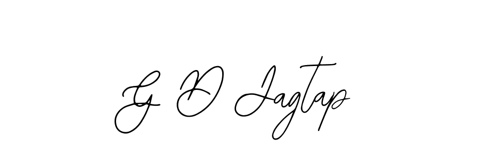 G D Jagtap stylish signature style. Best Handwritten Sign (Bearetta-2O07w) for my name. Handwritten Signature Collection Ideas for my name G D Jagtap. G D Jagtap signature style 12 images and pictures png