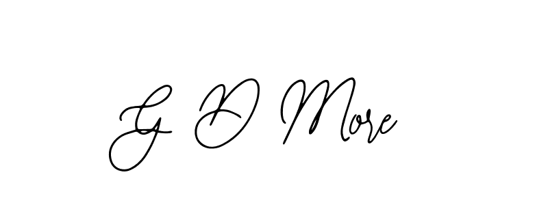 It looks lik you need a new signature style for name G D More. Design unique handwritten (Bearetta-2O07w) signature with our free signature maker in just a few clicks. G D More signature style 12 images and pictures png