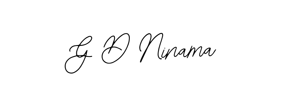 Make a beautiful signature design for name G D Ninama. With this signature (Bearetta-2O07w) style, you can create a handwritten signature for free. G D Ninama signature style 12 images and pictures png