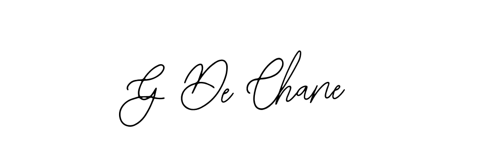How to Draw G De Chane signature style? Bearetta-2O07w is a latest design signature styles for name G De Chane. G De Chane signature style 12 images and pictures png
