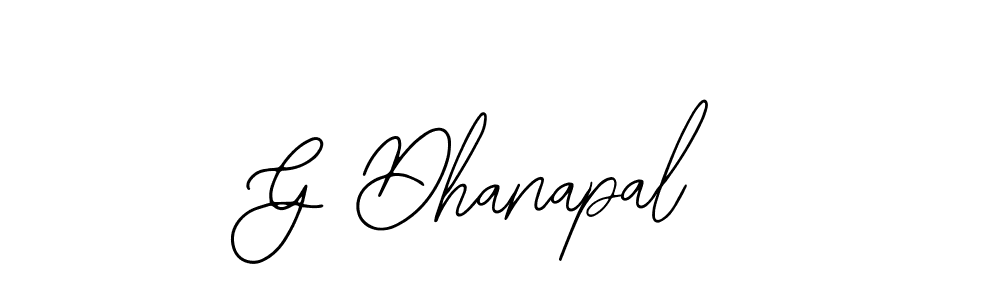 You should practise on your own different ways (Bearetta-2O07w) to write your name (G Dhanapal) in signature. don't let someone else do it for you. G Dhanapal signature style 12 images and pictures png