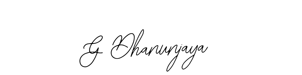 Similarly Bearetta-2O07w is the best handwritten signature design. Signature creator online .You can use it as an online autograph creator for name G Dhanunjaya. G Dhanunjaya signature style 12 images and pictures png