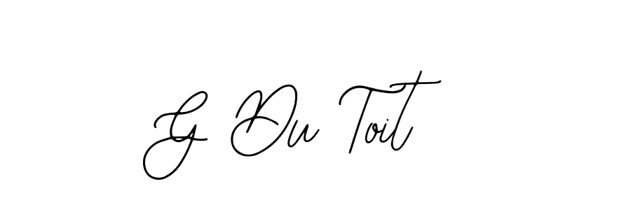 It looks lik you need a new signature style for name G Du Toit. Design unique handwritten (Bearetta-2O07w) signature with our free signature maker in just a few clicks. G Du Toit signature style 12 images and pictures png