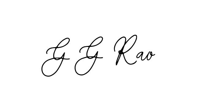 Also You can easily find your signature by using the search form. We will create G G Rao name handwritten signature images for you free of cost using Bearetta-2O07w sign style. G G Rao signature style 12 images and pictures png