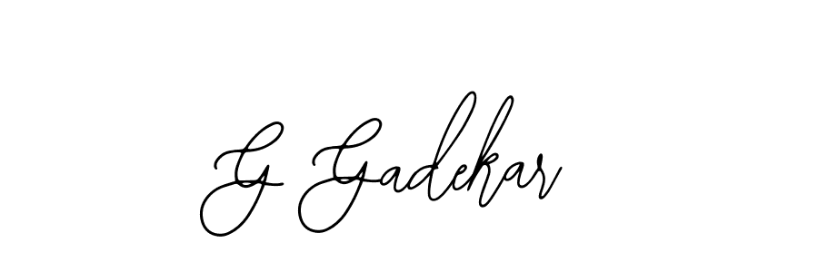 Best and Professional Signature Style for G Gadekar. Bearetta-2O07w Best Signature Style Collection. G Gadekar signature style 12 images and pictures png