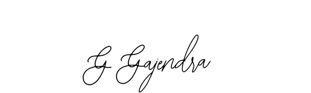 Make a beautiful signature design for name G Gajendra. Use this online signature maker to create a handwritten signature for free. G Gajendra signature style 12 images and pictures png