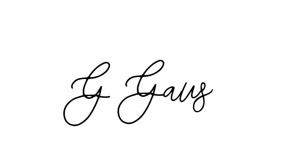 The best way (Bearetta-2O07w) to make a short signature is to pick only two or three words in your name. The name G Gaus include a total of six letters. For converting this name. G Gaus signature style 12 images and pictures png