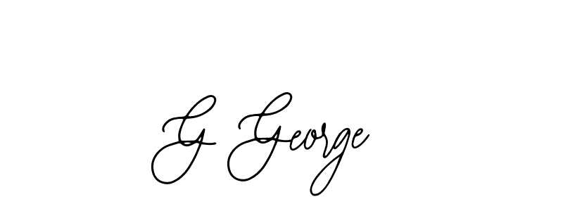 if you are searching for the best signature style for your name G George. so please give up your signature search. here we have designed multiple signature styles  using Bearetta-2O07w. G George signature style 12 images and pictures png