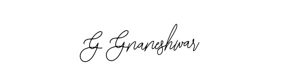 Also we have G Gnaneshwar name is the best signature style. Create professional handwritten signature collection using Bearetta-2O07w autograph style. G Gnaneshwar signature style 12 images and pictures png
